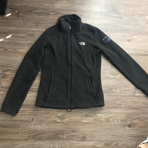 The North Face Sweaters - THe north face  black zip up fleece
